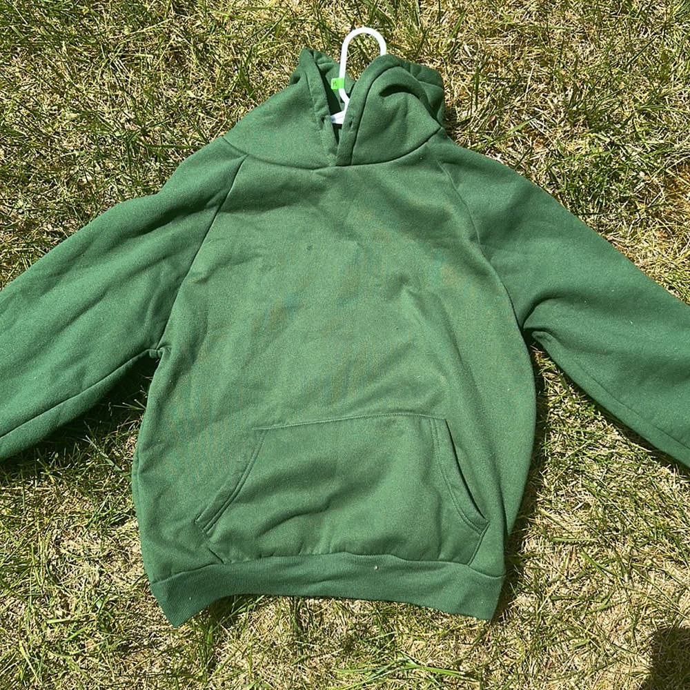 GREEN HOODIE (S)